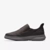 Scarpe da uomo Mullan Step in pelle marrone scuro Scarpe da uomo Mullan Step in pelle marrone scuro