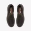 Scarpe da uomo Mullan Step in pelle marrone scuro Scarpe da uomo Mullan Step in pelle marrone scuro