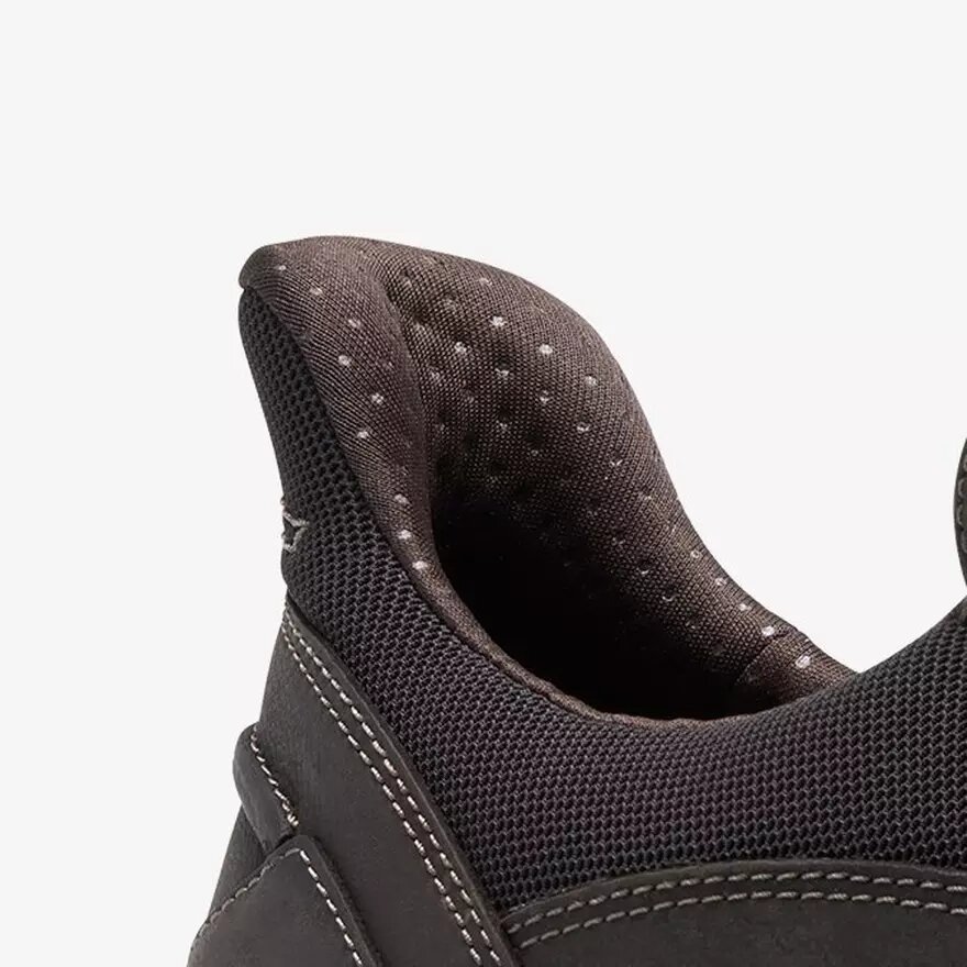 Scarpe da uomo Mullan Step in pelle marrone scuro Scarpe da uomo Mullan Step in pelle marrone scuro