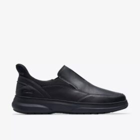 Scarpe da uomo Mullan Step in pelle nera