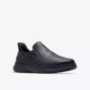 Scarpe da uomo Mullan Step in pelle nera Scarpe da uomo Mullan Step in pelle nera