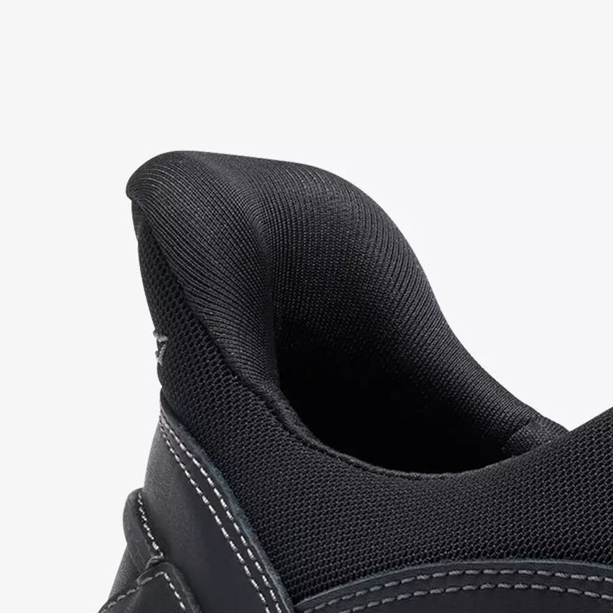 Scarpe da uomo Mullan Step in pelle nera Scarpe da uomo Mullan Step in pelle nera
