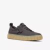 Scarpe da uomo Torhill Lace in nabuk grigio scuro Scarpe da uomo Torhill Lace in nabuk grigio scuro