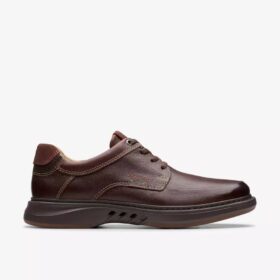 Scarpe da uomo Un Briley Lace in pelle color mogano | clarks