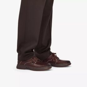 Scarpe da uomo Un Briley Lace in pelle color mogano | clarks