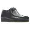 Scarpe da uomo Wallabee™ in pelle nera Scarpe da uomo Wallabee™ in pelle nera