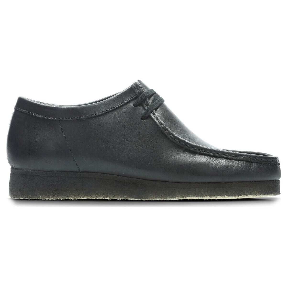 Scarpe da uomo Wallabee™ in pelle nera Scarpe da uomo Wallabee™ in pelle nera