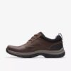 Scarpe da uomo Walpath Low in pelle marrone con lacci Scarpe da uomo Walpath Low in pelle marrone con lacci