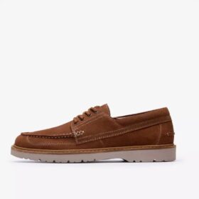 Scarpe da uomo Weltridge Moc in pelle scamosciata color Cola