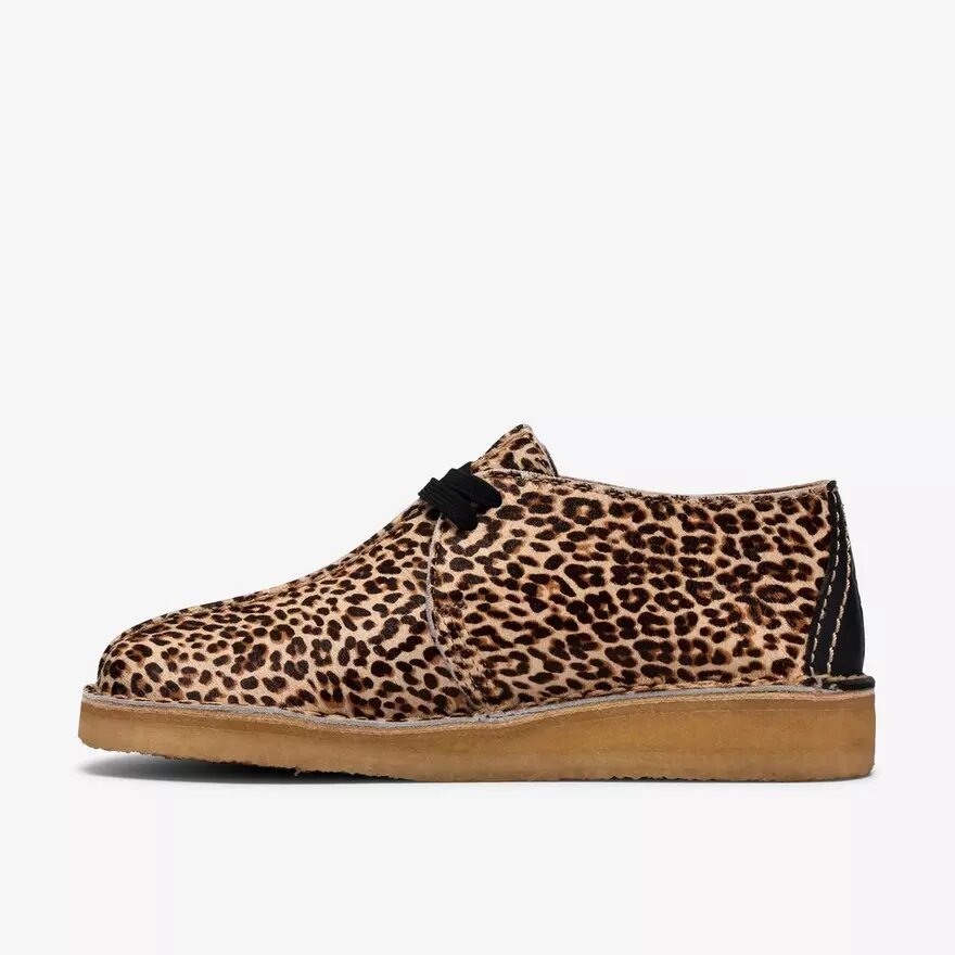 Scarpe Desert Trek da donna con stampa leopardata Scarpe Desert Trek da donna con stampa leopardata