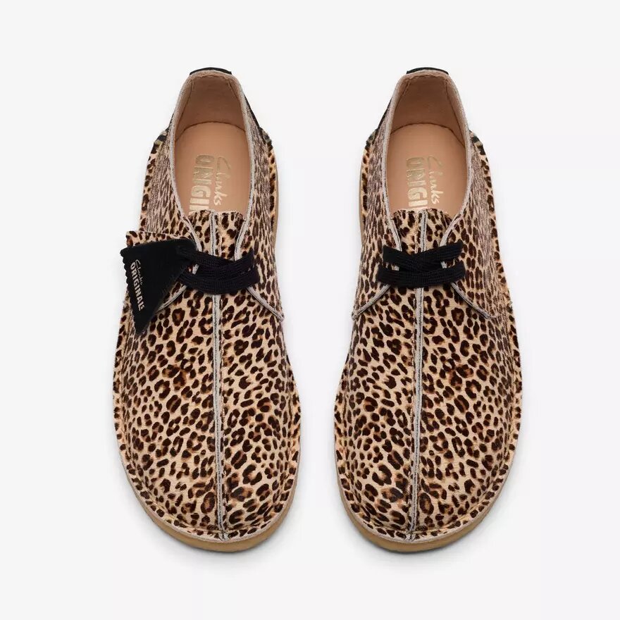 Scarpe Desert Trek da donna con stampa leopardata Scarpe Desert Trek da donna con stampa leopardata
