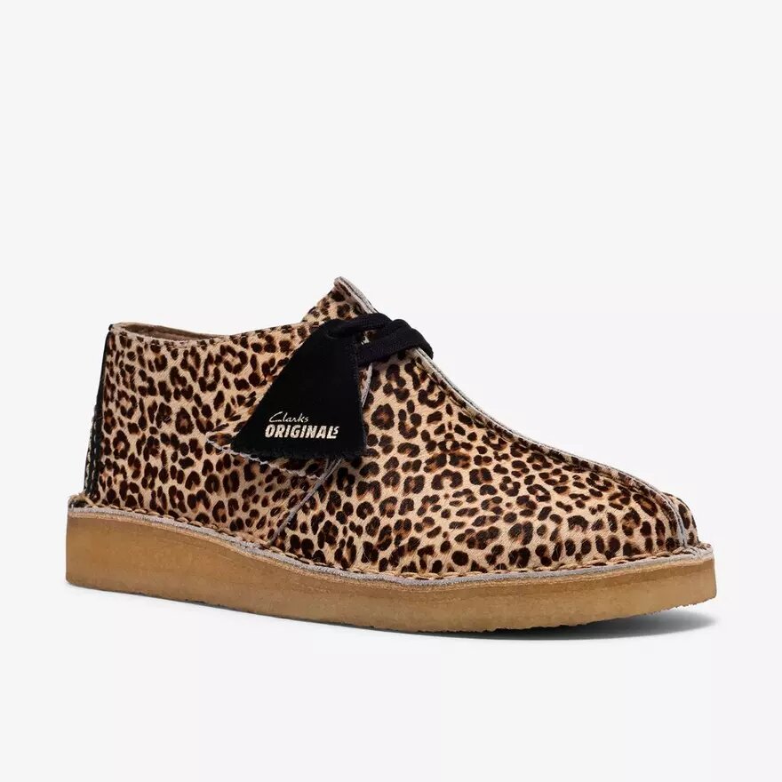 Scarpe Desert Trek da donna con stampa leopardata Scarpe Desert Trek da donna con stampa leopardata