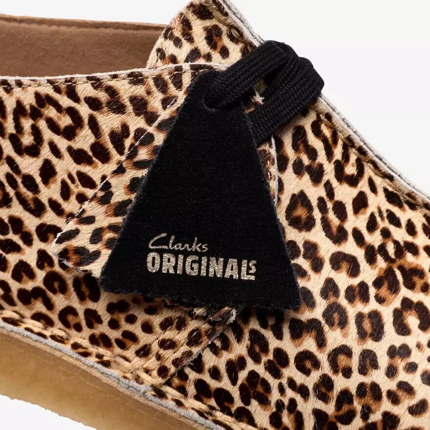 Scarpe Desert Trek da donna con stampa leopardata Scarpe Desert Trek da donna con stampa leopardata
