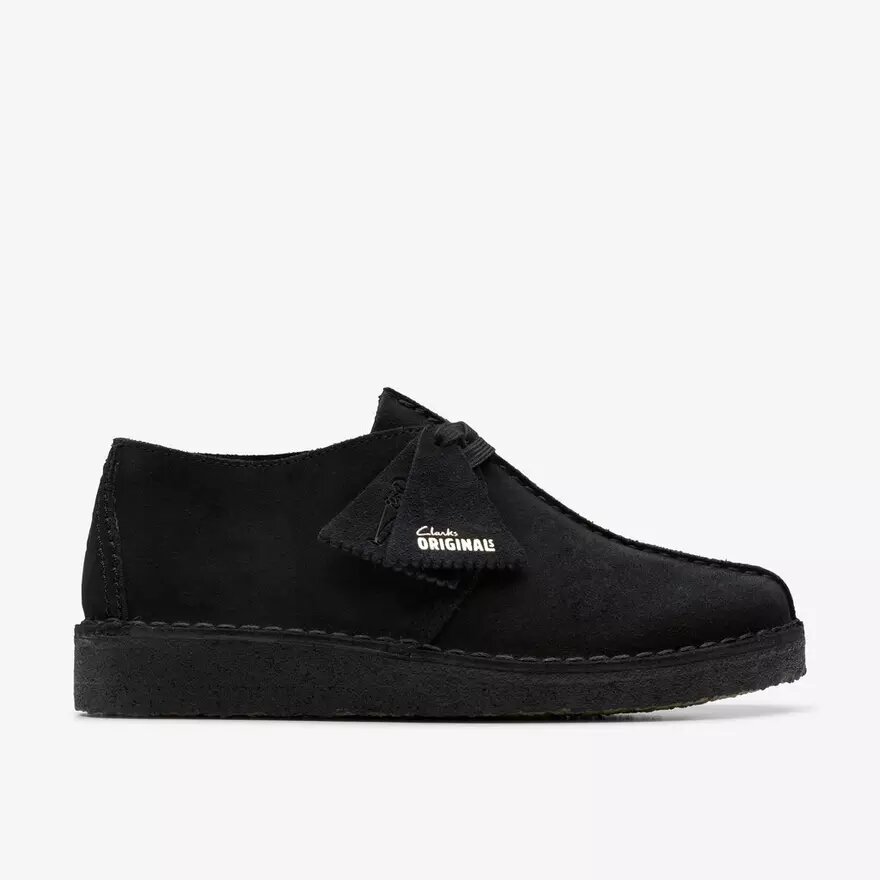 Scarpe Desert Trek da donna in pelle scamosciata nera Scarpe Desert Trek da donna in pelle scamosciata nera