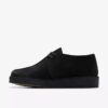 Scarpe Desert Trek da donna in pelle scamosciata nera Scarpe Desert Trek da donna in pelle scamosciata nera
