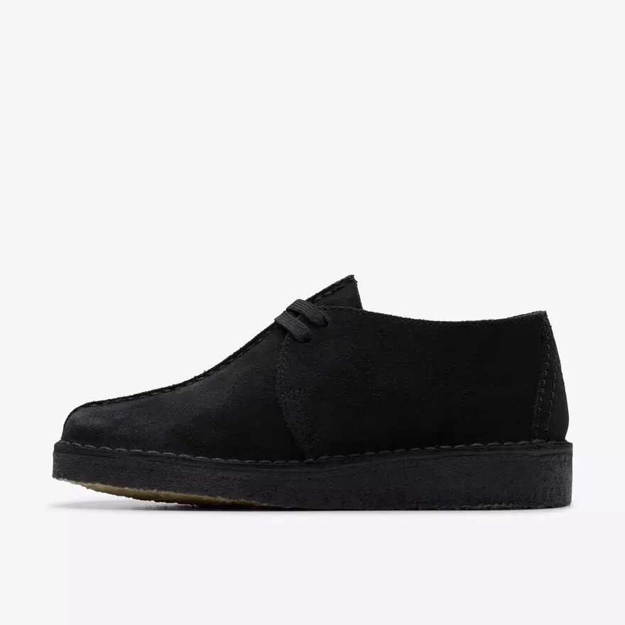 Scarpe Desert Trek da donna in pelle scamosciata nera Scarpe Desert Trek da donna in pelle scamosciata nera