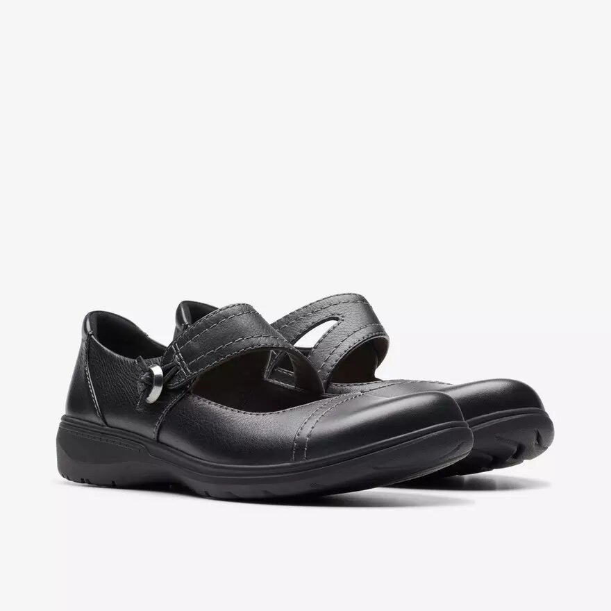 Scarpe Mary Jane Carleigh Jane in pelle nera da donna Scarpe Mary Jane Carleigh Jane in pelle nera da donna