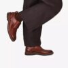 Scarpe Oxford da uomo Aldwin Lace in pelle color cuoio Scarpe Oxford da uomo Aldwin Lace in pelle color cuoio