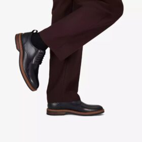 Scarpe Oxford da uomo Aldwin Lace in pelle nera