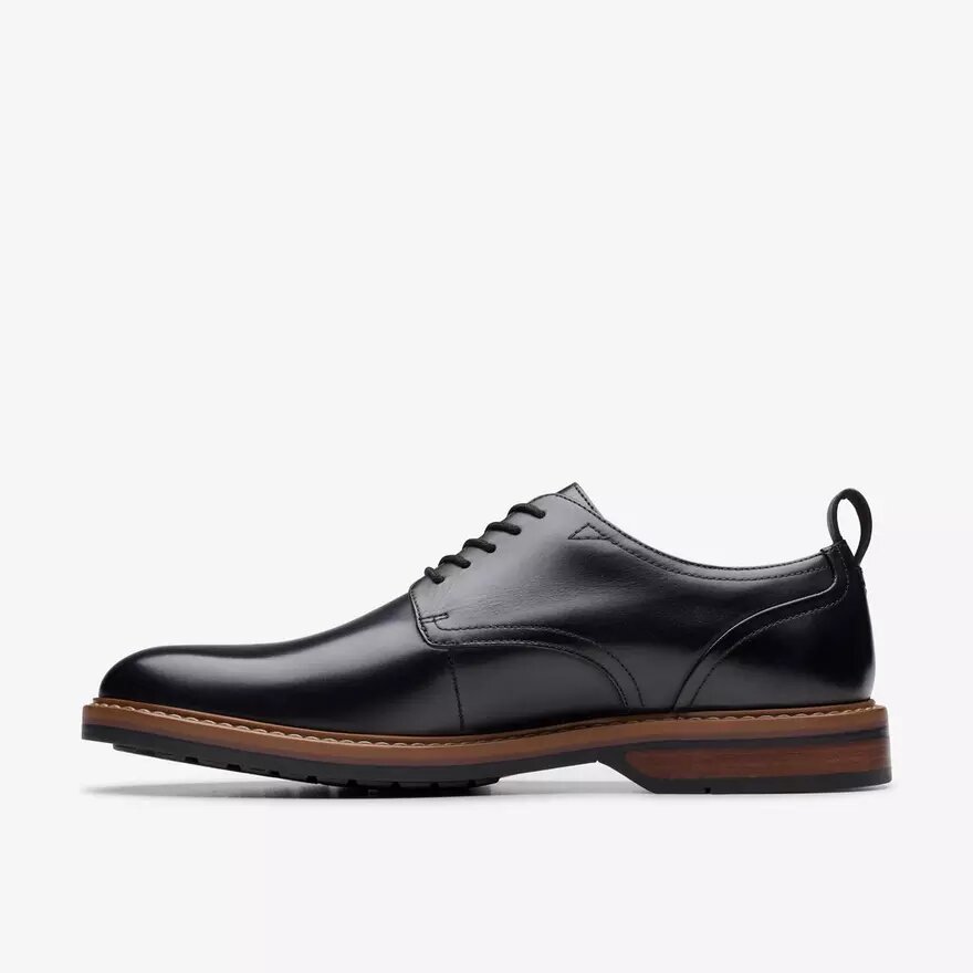 Scarpe Oxford da uomo Aldwin Lace in pelle nera Scarpe Oxford da uomo Aldwin Lace in pelle nera