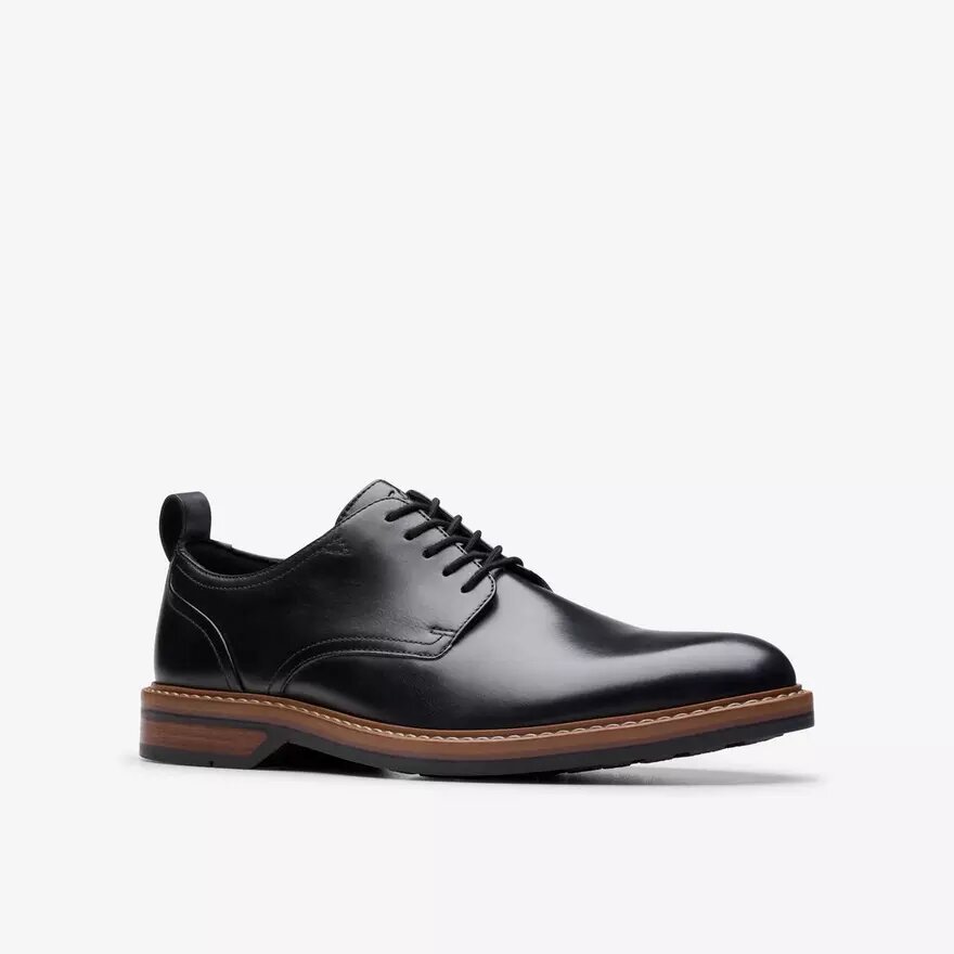 Scarpe Oxford da uomo Aldwin Lace in pelle nera Scarpe Oxford da uomo Aldwin Lace in pelle nera