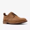 Scarpe Oxford da uomo Aldwin Lace in pelle scamosciata color cuoio