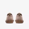 Scarpe Oxford da uomo Aldwin Lace in pelle scamosciata grigia
