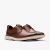 Scarpe Oxford da uomo Brantin Plain in pelle marrone chiaro