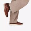 Scarpe Oxford da uomo Brantin Plain in pelle marrone chiaro