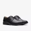 Scarpe Oxford da uomo Eldredge in pelle nera liscia | clarks