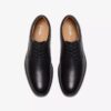 Scarpe Oxford da uomo Eldredge in pelle nera liscia | clarks