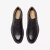 Scarpe Oxford da uomo Monahan in pelle liscia nera | Clark’s