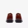 Scarpe Oxford da uomo Steadwell Cap in pelle marrone scuro