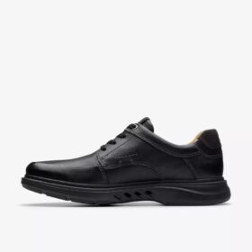 Scarpe Oxford da uomo Un Briley Lace in pelle nera | clarks