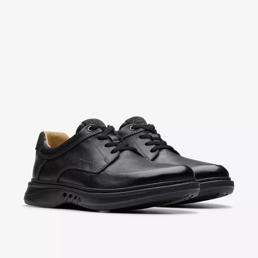 Scarpe Oxford da uomo Un Briley Lace in pelle nera | clarks Scarpe Oxford da uomo Un Briley Lace in pelle nera | clarks