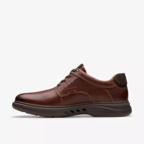Scarpe Oxford da uomo Un Briley Pace in pelle marrone chiaro | Clark’s