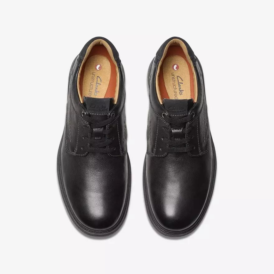 Scarpe Oxford da uomo Un Briley Pace in pelle nera | clarks Scarpe Oxford da uomo Un Briley Pace in pelle nera | clarks
