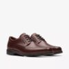 Scarpe Oxford da uomo Un Kendric Way in pelle mogano | clarks