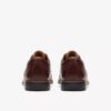 Scarpe Oxford da uomo Un Kendric Way in pelle mogano | clarks