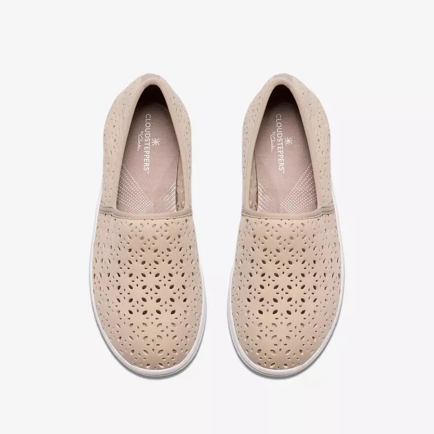 Scarpe slip-on da donna Breeze Lily, colore taupe chiaro Scarpe slip-on da donna Breeze Lily, colore taupe chiaro