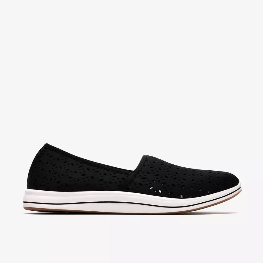 Scarpe slip-on da donna Breeze Lily nere Scarpe slip-on da donna Breeze Lily nere