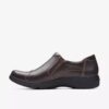 Scarpe slip-on da donna Carleigh Ray in pelle marrone scuro