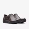 Scarpe slip-on da donna Carleigh Ray in pelle marrone scuro