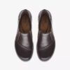 Scarpe slip-on da donna Carleigh Ray in pelle marrone scuro