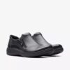 Scarpe slip-on da donna Carleigh Ray in pelle nera