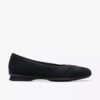 Scarpe slip-on da donna Jazmynn Gem in pelle scamosciata nera Scarpe slip-on da donna Jazmynn Gem in pelle scamosciata nera