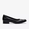 Scarpe slip-on da donna Krystine May in pelle nera