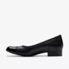 Scarpe slip-on da donna Krystine May in pelle nera