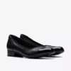 Scarpe slip-on da donna Krystine May in pelle nera