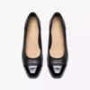 Scarpe slip-on da donna Krystine May in pelle nera